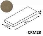 Daszek Roma Mega CRM28 75,6x28x7,2 kolor aragon