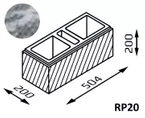 Bloczek Roma Perfect RP20 50,4/20/20 kolor dioryt / Joniec