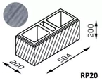 Bloczek Roma Perfect RP20 50,4/20/20 kolor morion / Joniec